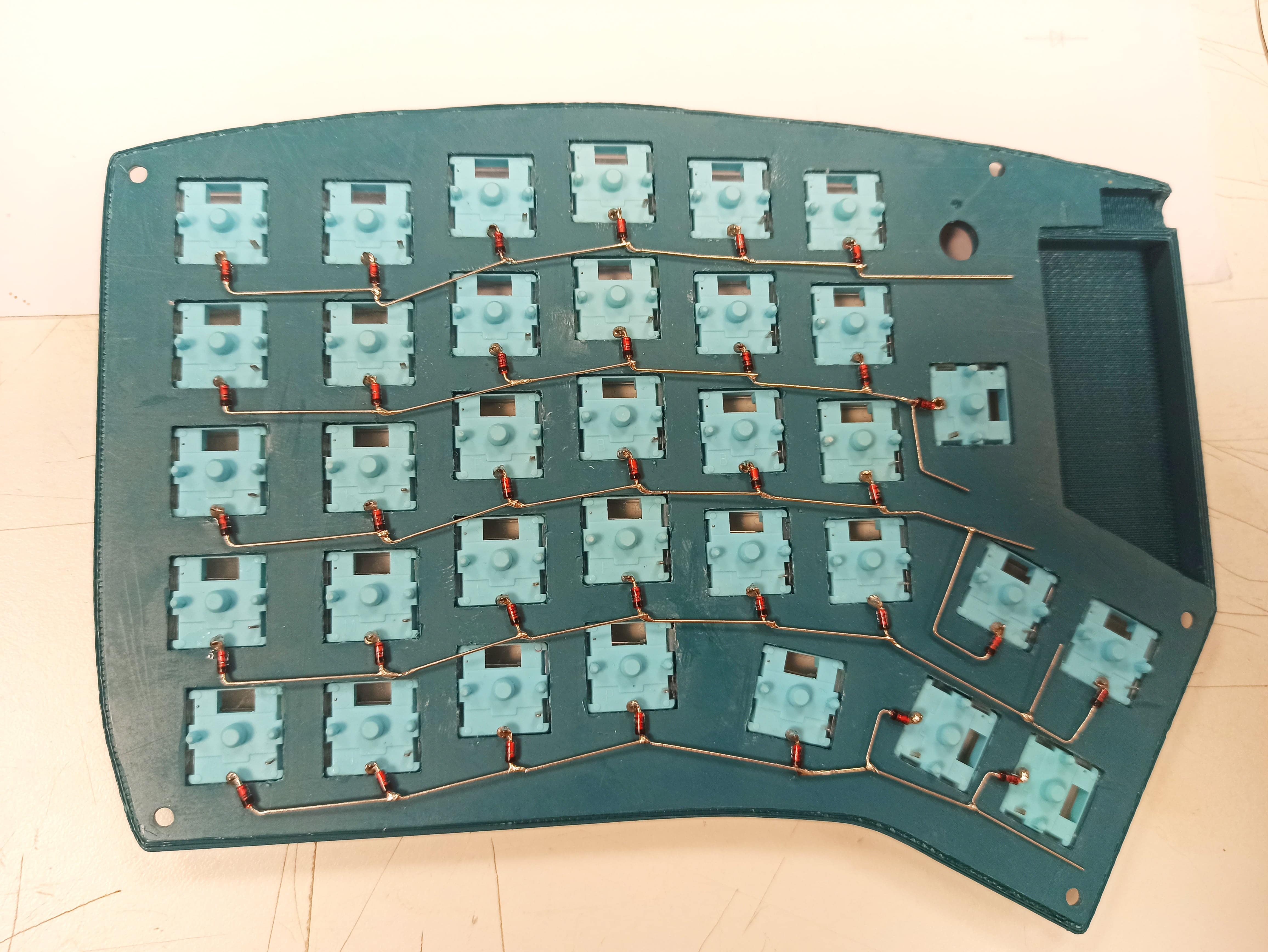 Soldered Rows