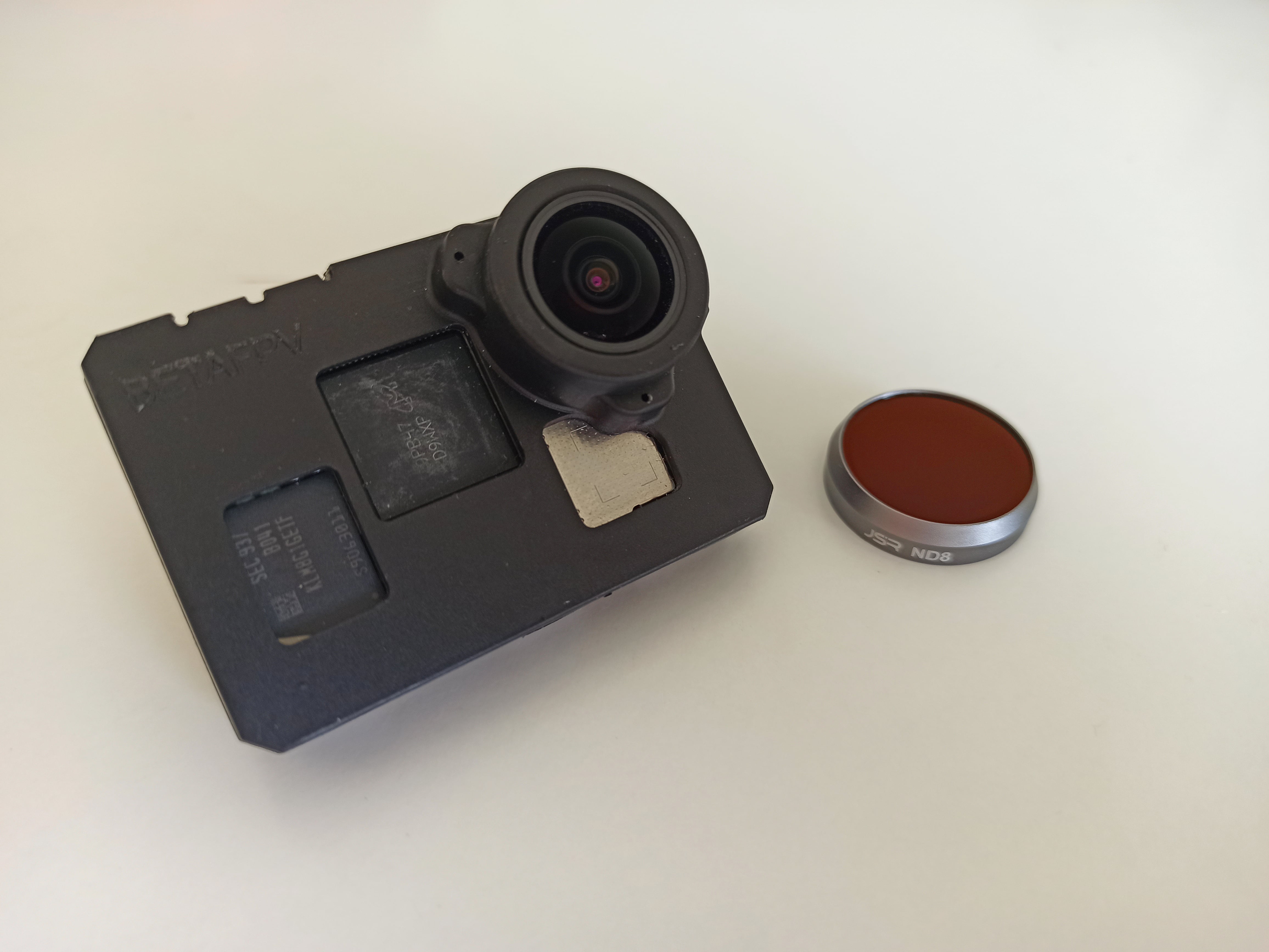 Next to ND filter